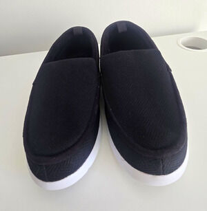 Totes Everywear Men’s Slip-On Shoes Black Size 13 Casual Comfort